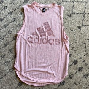 Adidas Pink Workout Tank Top